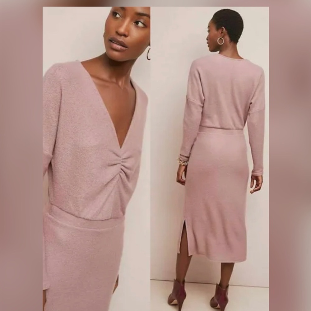 Ari + Ali mauve Sweater Dress